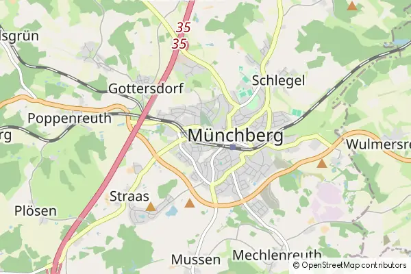 Karte Muenchberg