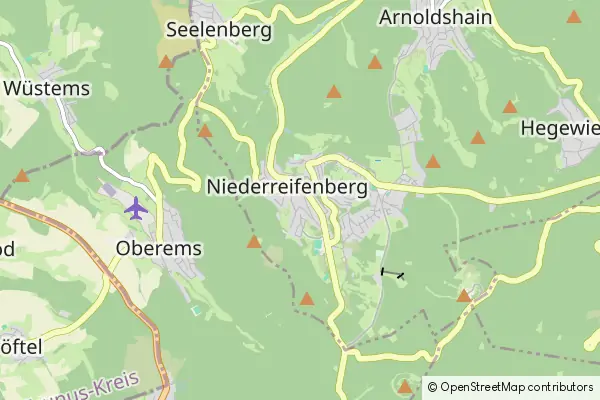 Karte Niederreifenberg