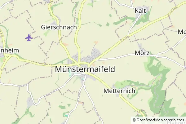 Karte Münstermaifeld