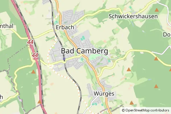 Karte Bad Camberg