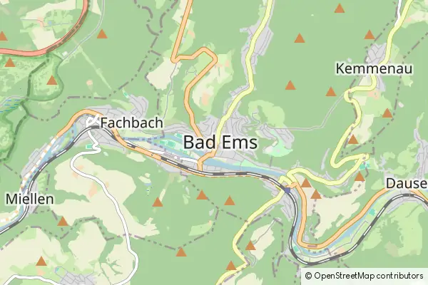 Karte Bad Ems