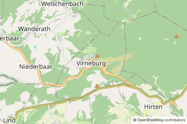 Karte Virneburg