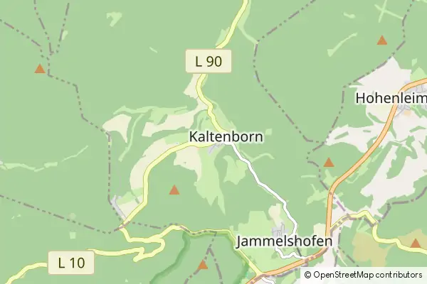 Karte Kaltenborn