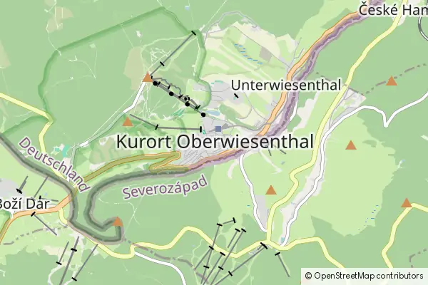 Karte Oberwiesenthal