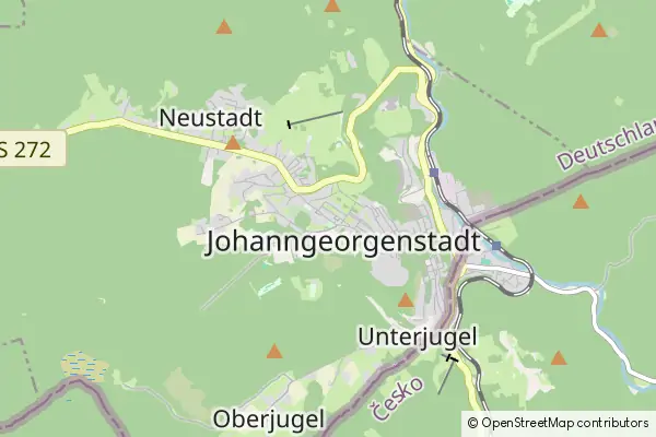 Karte Johanngeorgenstadt