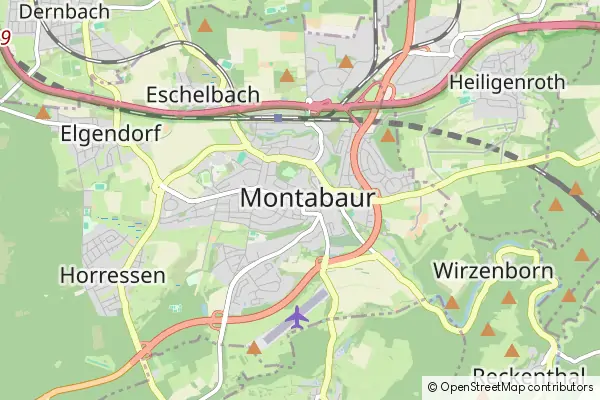 Karte Montabaur