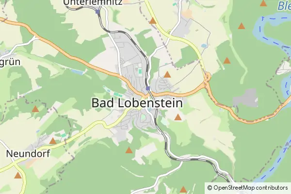 Karte Bad Lobenstein