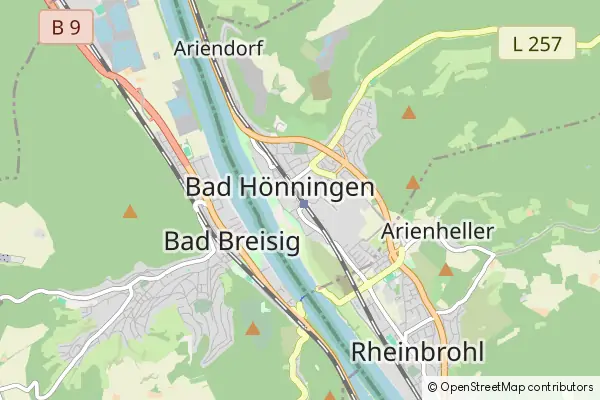 Karte Bad Hönningen