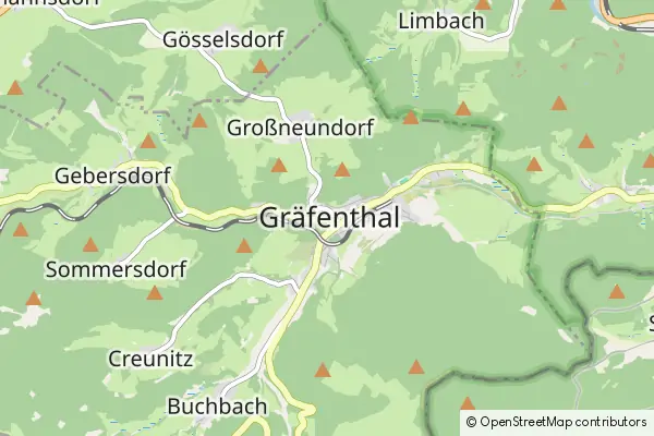 Karte Graefenthal