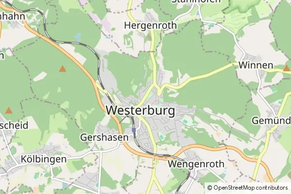 Karte Westerburg