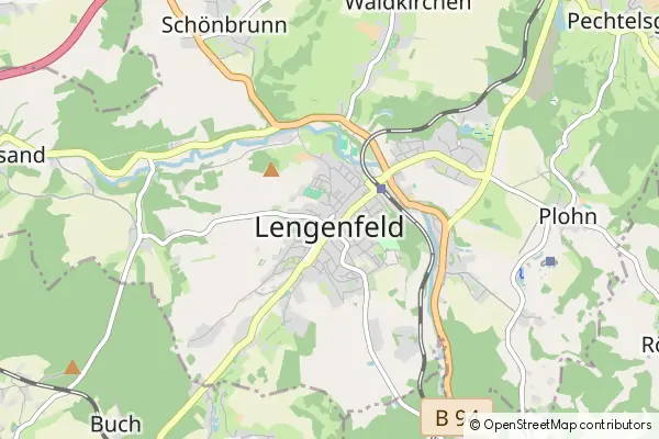 Karte Lengenfeld