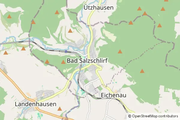 Karte Bad Salzschlirf