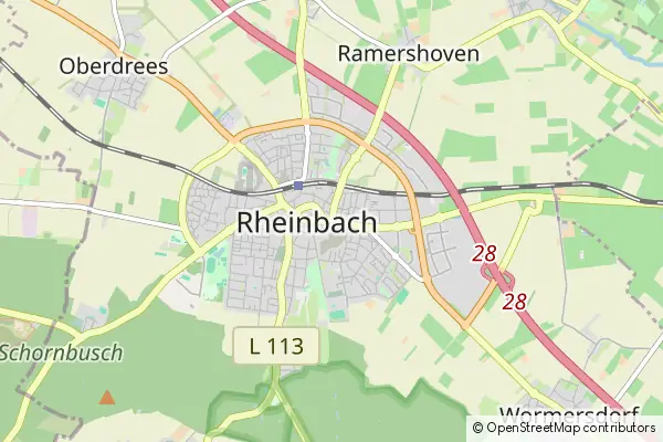 Karte Rheinbach