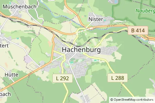 Karte Hachenburg