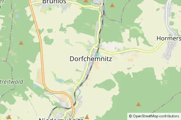 Karte Dorfchemnitz