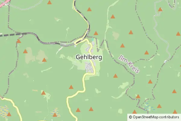 Karte Gehlberg