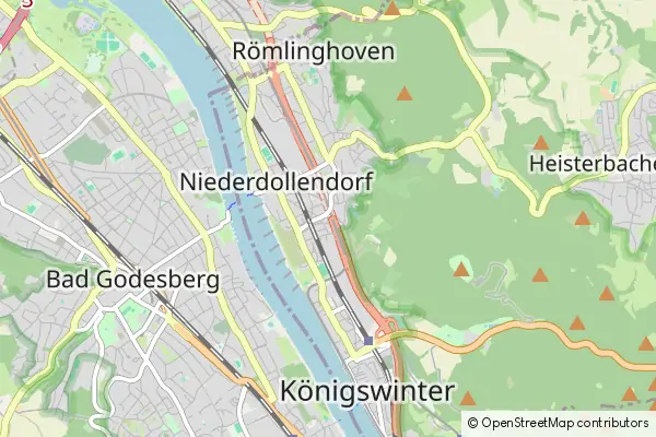 Karte Königswinter