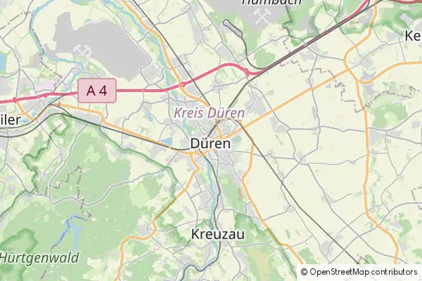 Karte Düren