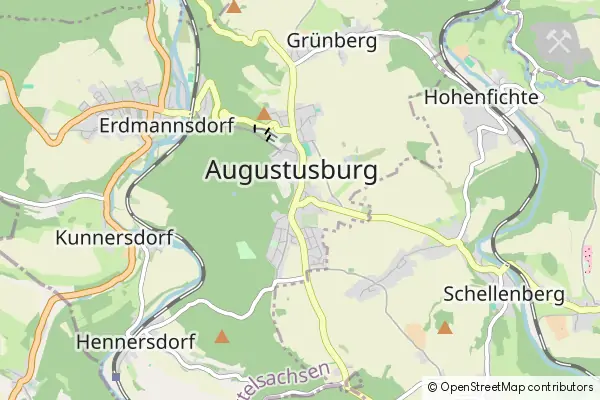 Karte Augustusburg