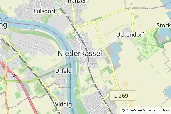 Karte Niederkassel