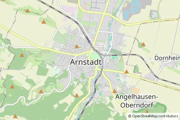 Karte Arnstadt