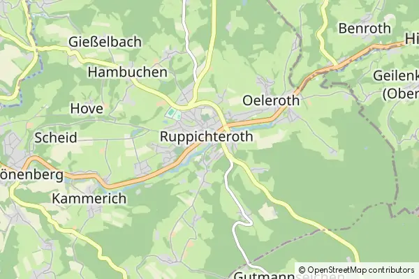 Karte Ruppichteroth