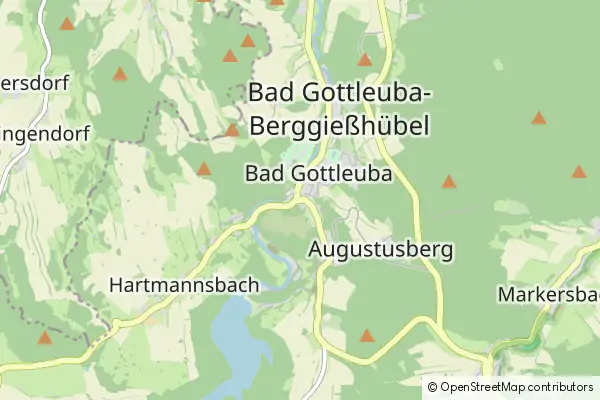 Karte Bad Gottleuba