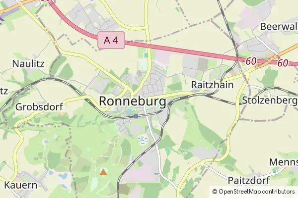 Karte Ronneburg