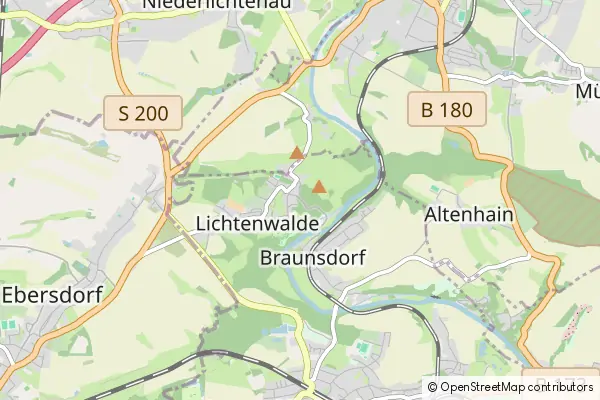 Karte Lichtenwalde