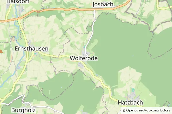 Karte Wolfersheim