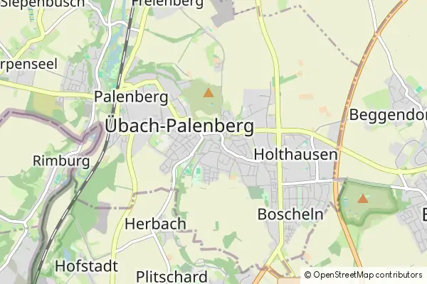 Karte Übach-Palenberg