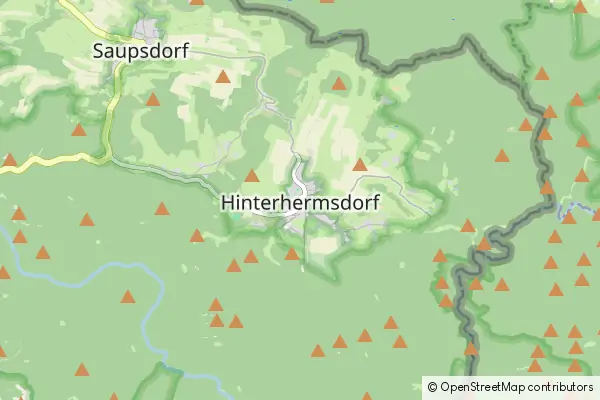 Karte Hinterhermsdorf