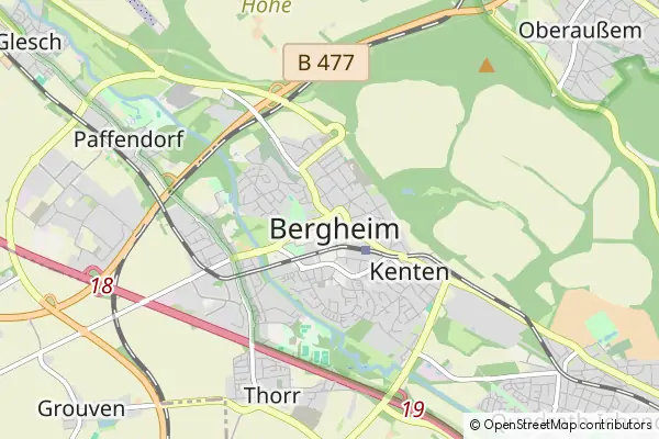 Karte Bergheim