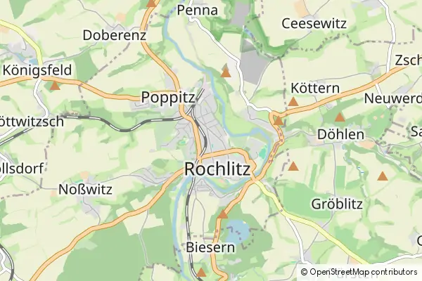 Karte Rochlitz