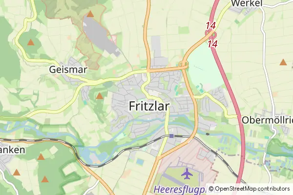 Karte Fritzlar