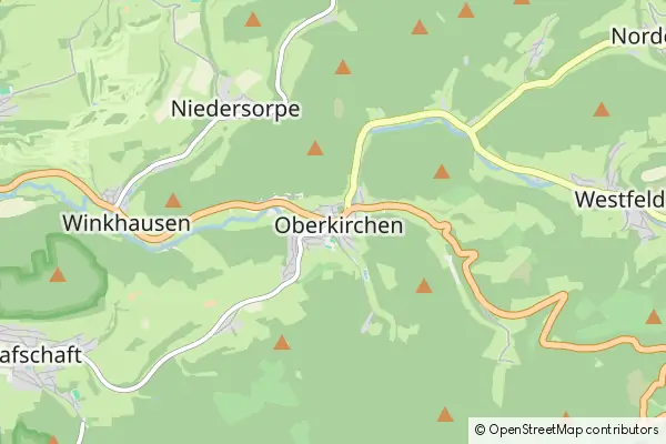 Karte Oberkirchen