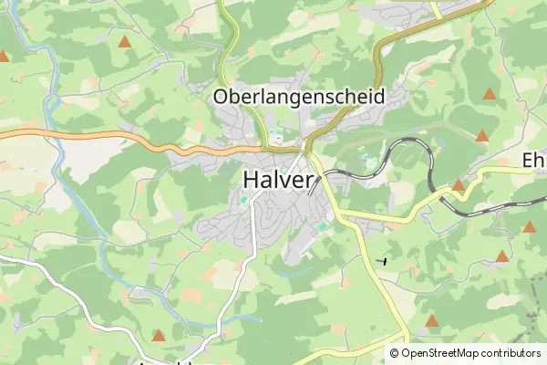 Karte Halver