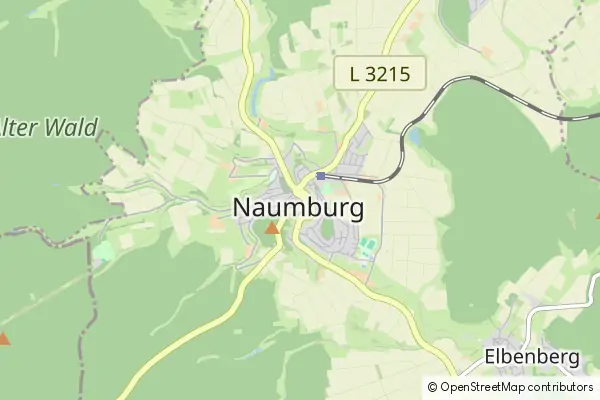 Karte Naumburg