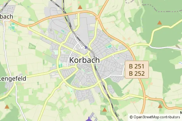 Karte Korbach