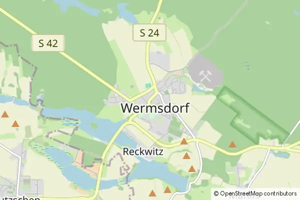 Karte Wermsdorf