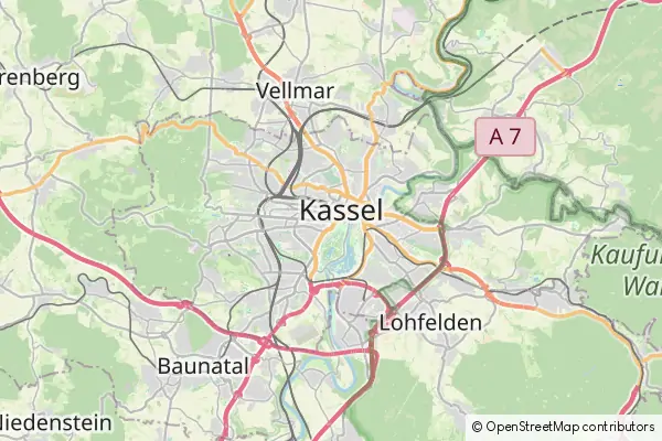 Karte Kassel