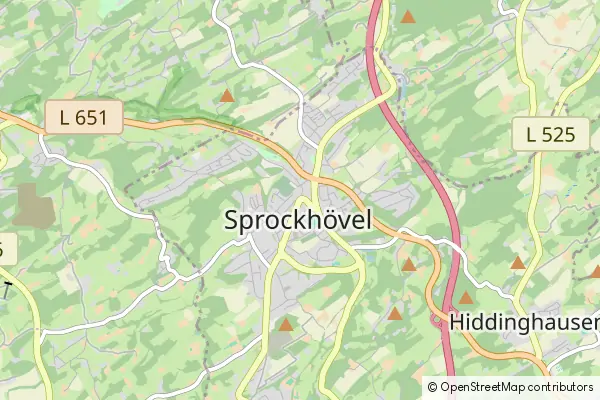 Karte Sprockhövel