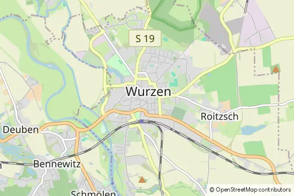 Karte Wurzen