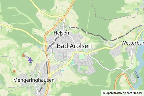 Karte Bad Arolsen