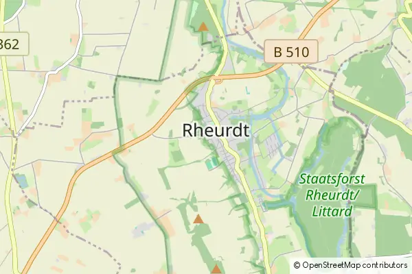 Karte Rheurdt