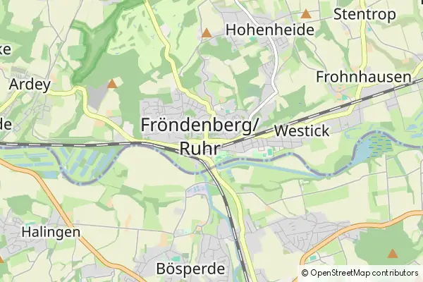 Karte Fröndenberg