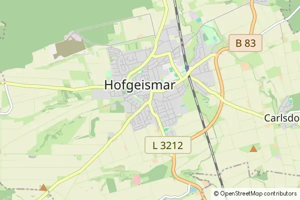 Karte Hofgeismar