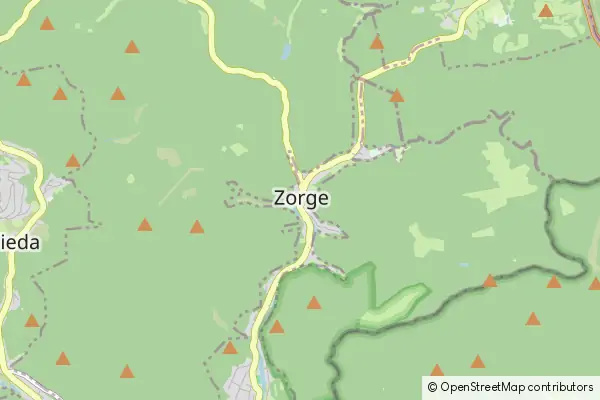 Karte Zorge