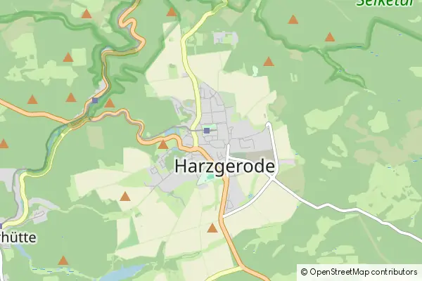 Karte Harzgerode