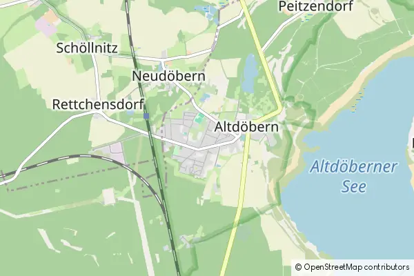 Karte Altdoebern